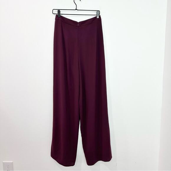 Tiger Mist Lilo Pant in Plum Split Wide Leg NWT Size medium - Picture 3 of 7